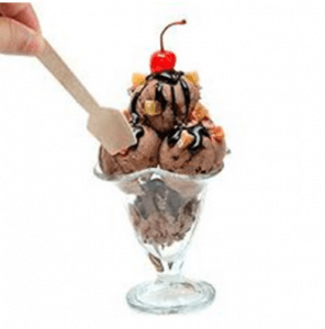 Wooden Ice Cream Spoons