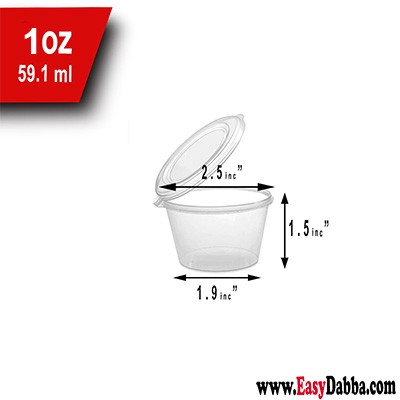 1oz sauce cup-