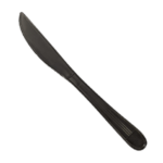 Black Plastic Knives