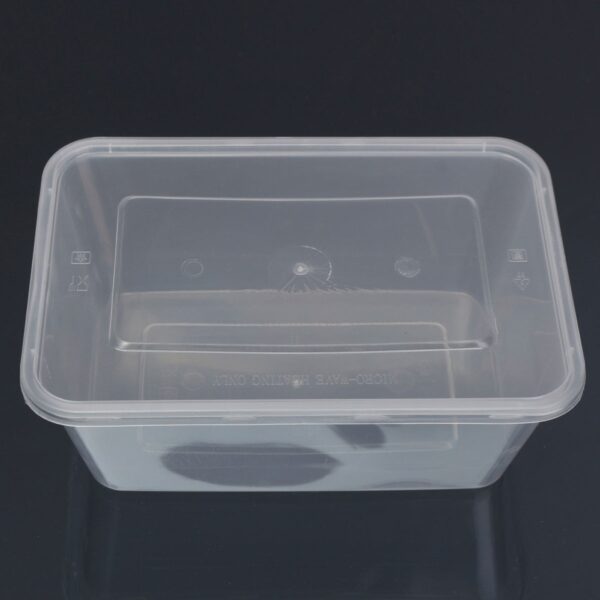 1500 ml Rectangle Disposable Container - Image 2