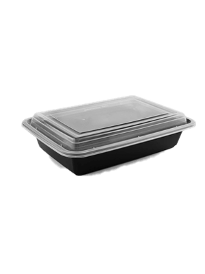 Black microwavable Food Container (SZ-868)
