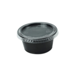 2 oz sauce cup (Black)
