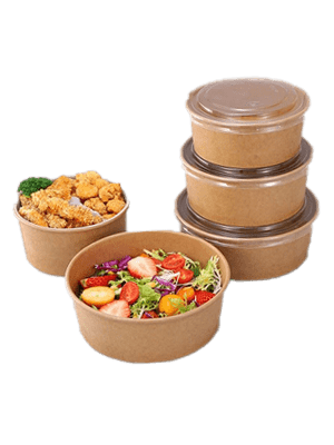 Kraft Salad Bowl with lid