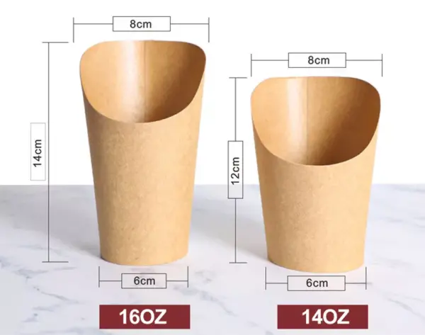 Disposable French Fries Cups - Image 3