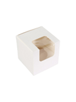 Cupcake cardboard box 1 cavity