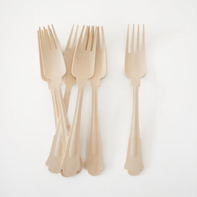 Elegant Wooden Forks