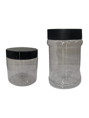 plastic jars