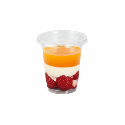 8 oz Dessert Cup with Flat lid
